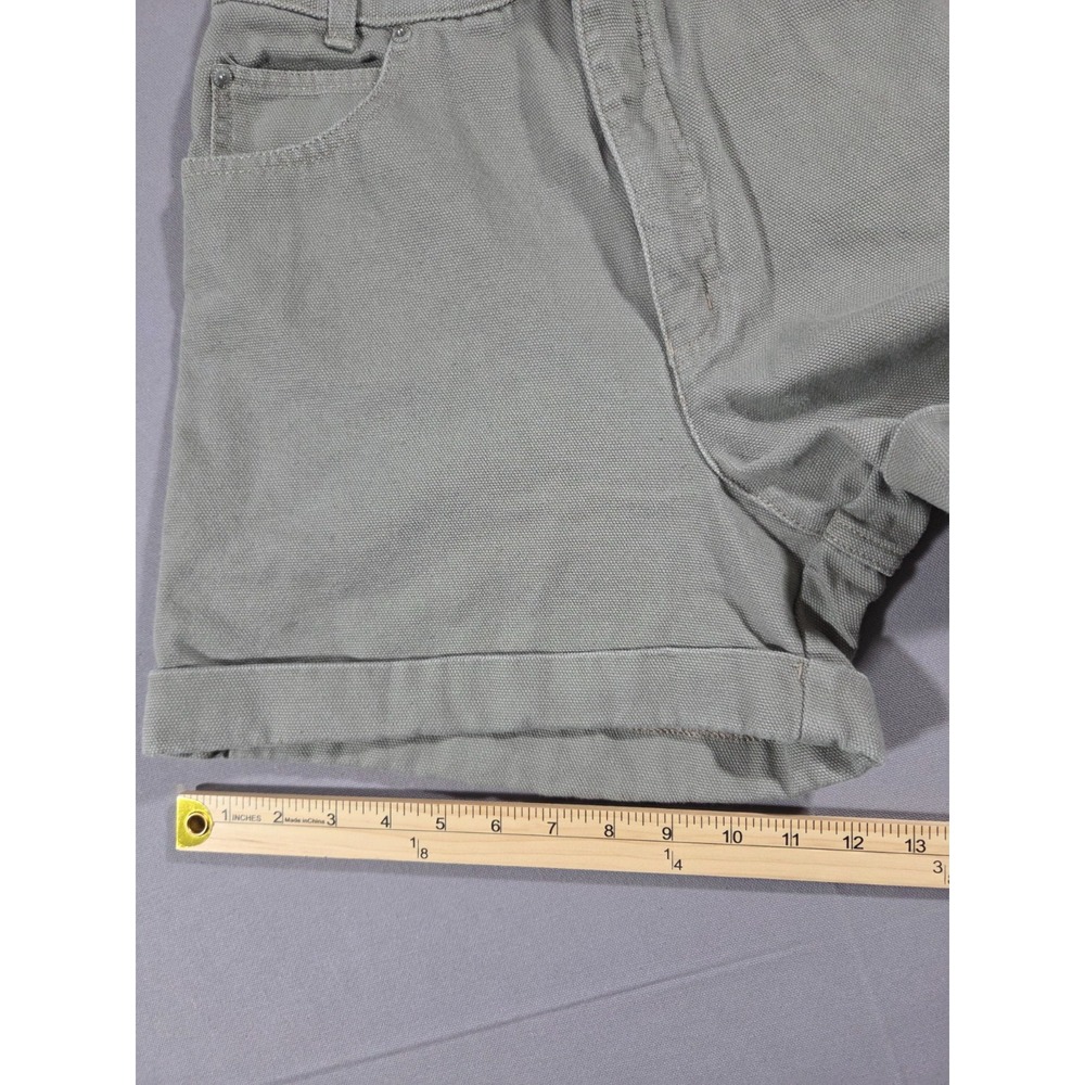 Vintage Skoozi Shorts Womens 11 Gray High Rise 90's Retro Classic Y2K - Picture 9 of 9